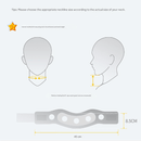 Size S Light Blue Ergonomic Neck Support Brace - Soft Cervical Collar for Posture Correction and Pain Relief - RnR Galore