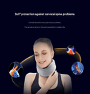 Size XL Grey Ergonomic Neck Support Brace - Soft Cervical Collar for Posture Correction and Pain Relief - RnR Galore