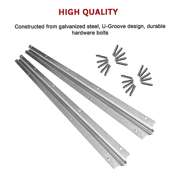 Sliding Gate Hardware Accessories Kit - 2m Track - RnR Galore