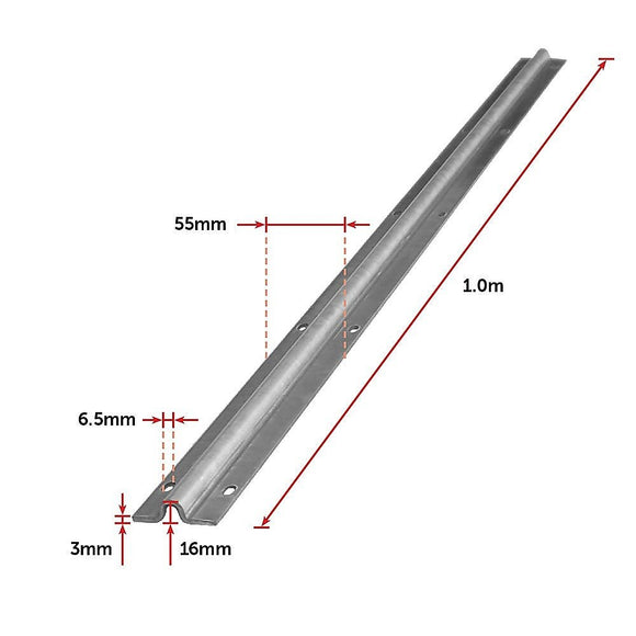 Sliding Gate Hardware Accessories Kit - 2m Track - RnR Galore