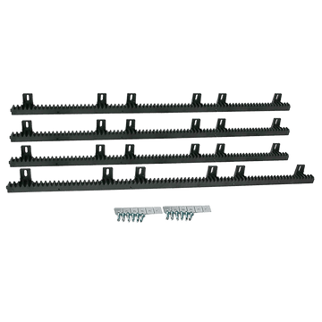 Sliding Gate Hardware Accessories Kit - 4m Gear Rack Track - RnR Galore