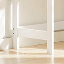 Small White Desk with Drawer Hooks - RnR Galore
