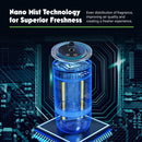 Smart Car Air Freshener with Starry Lights Projector: Automatic Aroma Diffuser, 3 Modes, Rechargeable for Car & Home - RnR Galore