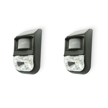 Solar - Powered Motion Sensor Light (2 - Piece), Detects Motion, Rechargeable - RnR Galore