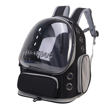 Spacious Pet Carrier with Ventilation System & Water - Resistant Design(black) - RnR Galore