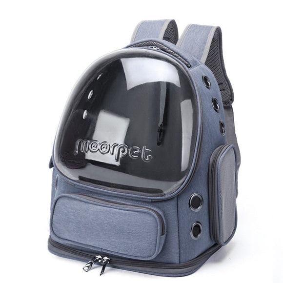 Spacious Pet Carrier with Ventilation System & Water - Resistant Design(blue) - RnR Galore