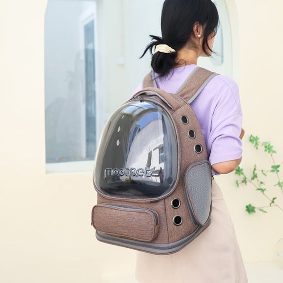 Spacious Pet Carrier with Ventilation System & Water - Resistant Design(blue) - RnR Galore