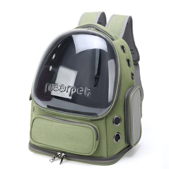 Spacious Pet Carrier with Ventilation System & Water - Resistant Design(green) - RnR Galore