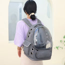 Spacious Pet Carrier with Ventilation System & Water - Resistant Design(grey) - RnR Galore