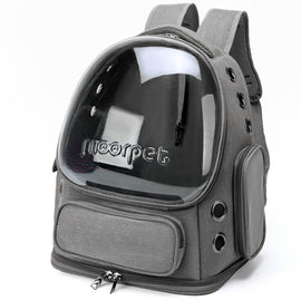 Spacious Pet Carrier with Ventilation System & Water - Resistant Design(grey) - RnR Galore