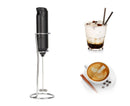 Stainless Steel Handheld Milk Frother, Electric Whisk & Drink Mixer with Bracket for Coffee - RnR Galore
