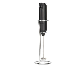 Stainless Steel Handheld Milk Frother, Electric Whisk & Drink Mixer with Bracket for Coffee - RnR Galore