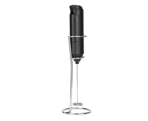 Stainless Steel Handheld Milk Frother, Electric Whisk & Drink Mixer with Bracket for Coffee - RnR Galore