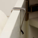 Stainless Steel No - punch Roll Paper Rack for Kitchen Cabinet Cling Film Storage Rack - Silver - RnR Galore