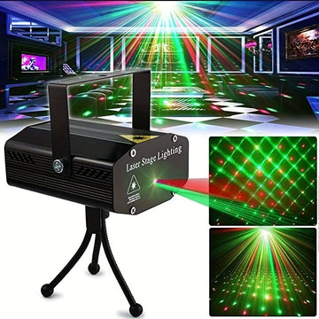 Starlight laser party light - Colorful starry sky projection effect, designed for parties and family gatherings, Christmas holiday atmosphere light | Party lighting expert | Holiday gift selection - RnR Galore