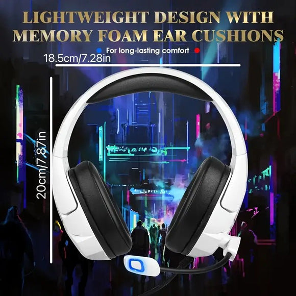 Stereo Gaming Headset for PS4 PS5 Xbox RGB 7.1 - RnR Galore