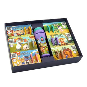Storytelling Torch Projector 6 Stories Gift Set - Audio Kids Learning STEM Toy - RnR Galore