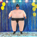 SUMO Fancy Dress Inflatable Suit - Fan Operated Costume - RnR Galore