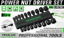 Swanlake 20Pcs Garden Tools Power Nut Driver Set Impact Drill SAE and Metric(will be no tracking) - RnR Galore
