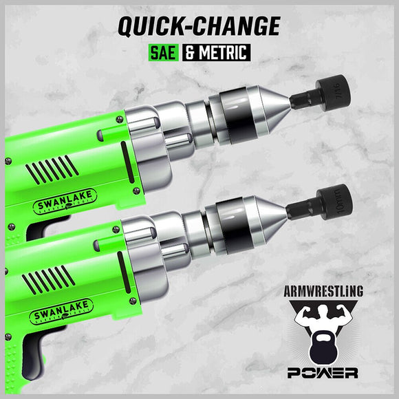 Swanlake 20Pcs Garden Tools Power Nut Driver Set Impact Drill SAE and Metric(will be no tracking) - RnR Galore