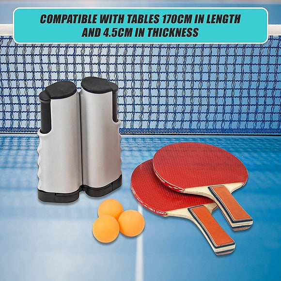 Table Tennis Game Indoor Portable Travel Ping Pong Ball Set Extendable - RnR Galore
