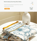 The Story of Broken Flowers 40S Pure Cotton Gauze Bath Towel - Extra Large, Thick, Soft, and Highly Absorbent for Adults - RnR Galore