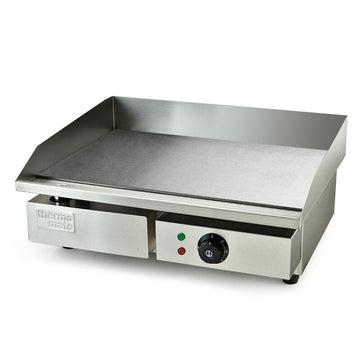 THERMOMATE Electric Griddle Grill BBQ Hot Plate Commercial Stainless Steel - RnR Galore