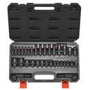 Torx Bit Socket and External Torx Socket Set 31 - Piece T8 - T70 and E4 - E24 Steel - RnR Galore