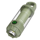 Tri - Color Portable Camping Lantern & Flashlight - Rechargeable, 360°Ambient Light & Hook Design(green) - RnR Galore