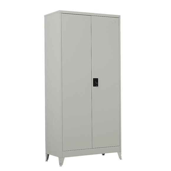 Two - Door Metal Cabinet Shelf Storage for Home Office Gym - RnR Galore