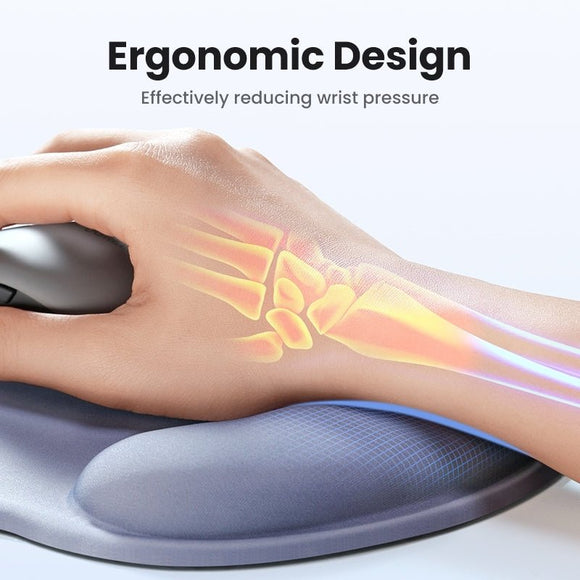 UGREEN 25243 Ergonomic Mouse Pad with Wrist Rest Green - RnR Galore