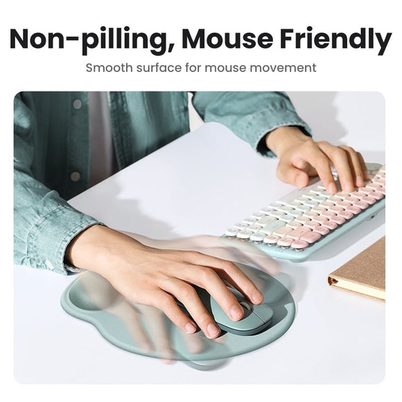 UGREEN 25243 Ergonomic Mouse Pad with Wrist Rest Green - RnR Galore