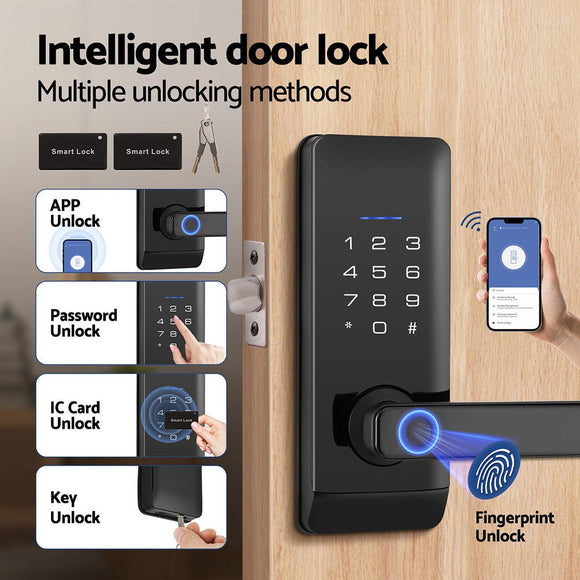 UL - tech Fingerprint Door Lock Smart Home System - RnR Galore