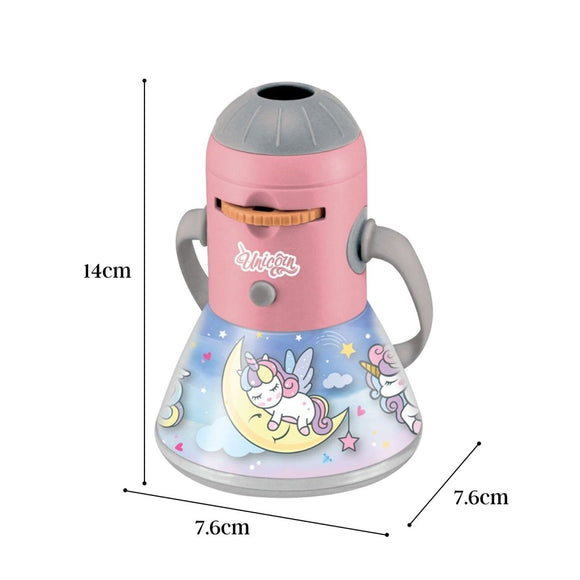 Unicorn Mini Night Light Camping Projector - Lantern Torch Kids Learning Toy - RnR Galore