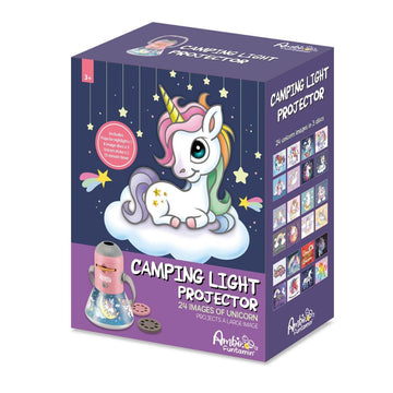 Unicorn Mini Night Light Camping Projector - Lantern Torch Kids Learning Toy - RnR Galore