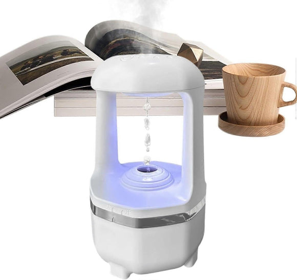 USB Air Humidifier for Bedroom, Small Travel Quiet Humidifier for Office Desk - RnR Galore