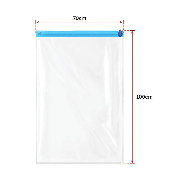 Vacuum Bags Clothes Sealed Clothing Bag Travel Compact Storage Space Saver x20 - RnR Galore