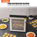 VEVOR 10 Trays Food Dehydrator Machine Stainless Steel 800W Jerky Fruit Drying - RnR Galore
