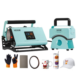 VEVOR 2 in 1 Tumbler and Hat Heat Press Machine Heat Machine for Caps Hats Mugs - RnR Galore