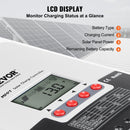 VEVOR 20A MPPT Solar Charge Controller, Auto DC Input, Solar Panel Regulator Charger with LCD Display Temperature Sensor Cable, for Sealed(AGM), Gel, Flooded and Lithium Battery Charging - RnR Galore