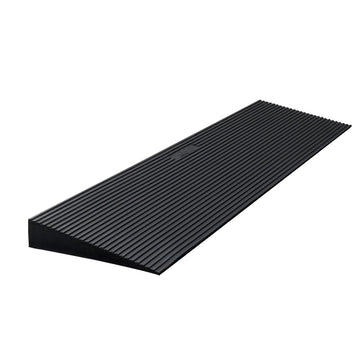 VEVOR 3 cm Rise Cuttable Threshold Ramp for Sweeping Robot, 90 cm Wide Natural Rubber Wheelchair Ramp, Non - Slip Solid Rubber Ramp with Double - Sided Tape for Doorways, Driveways, Bathroom, Smooth Tile - RnR Galore