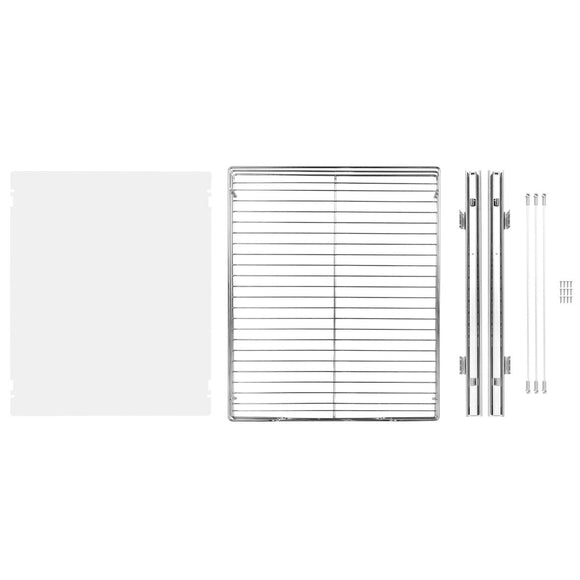 VEVOR 34x53 cm Pull Out Cabinet Organizer, Heavy Duty Slide Out Pantry Shelves, Chrome - Plated Steel Roll Out Drawers, Sliding Drawer Storage for Home, Inside Kitchen Cabinet, Bathroom, Under Sink - RnR Galore