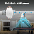 VEVOR 4" to 4.5" Radon Mitigation Fan System Quiet 380CFM Inline Duct Waterproof - RnR Galore