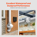 VEVOR 4" to 4.5" Radon Mitigation Fan System Quiet 380CFM Inline Duct Waterproof - RnR Galore