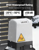 VEVOR 400W Electric Sliding Gate Opener 1000kg Chain Drive Infrared Sensor - RnR Galore