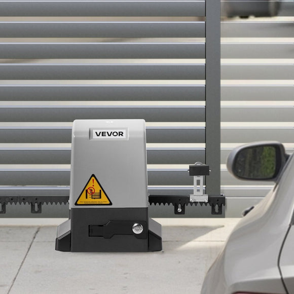 VEVOR 400W Electric Sliding Gate Opener 1000kg Chain Drive Infrared Sensor - RnR Galore