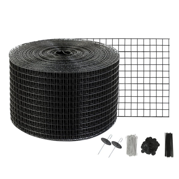 VEVOR 8in x 100ft Solar Panel Bird Guard Critter Guard Roll Kit 100pcs Fasteners - RnR Galore