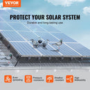 VEVOR 8in x 100ft Solar Panel Bird Guard Critter Guard Roll Kit 100pcs Fasteners - RnR Galore