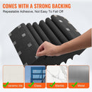 VEVOR Acoustic Foam Panels 4 Pack 16.5 x 6.3 x 12 in Adhesive for Wall Ceiling - RnR Galore