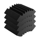 VEVOR Acoustic Foam Panels 4 Pack 16.5 x 6.3 x 12 in Adhesive for Wall Ceiling - RnR Galore